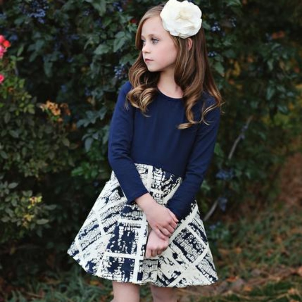 WHEEL IN THE SKY TWIRL DRESS